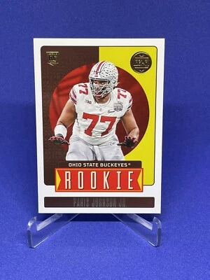 2023 PANINI LEGACY PARIS JOHNSON JR BASE ROOKIE CARD CARDINALS OHIO STATE NFL - Image 1 of 2