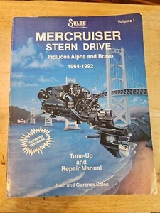 Seloc Mercruiser Stern Drives 1964-92 Tune-Up Repair Manual - Alpha, Bravo Vol#1 - Picture 1 of 4