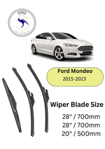WIPER BLADE FOR FORD Mondeo 2015-2023 (MD) SEDAN/HATCH/LIFTBACK - Picture 1 of 5
