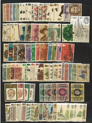Great Britain: lot 20 complete set, mint hinged or used, all differents EBGB009 - Image 1 of 2