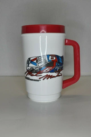 MARK MARTIN #6 TALL NASCAR PLASTIC MUG Made in U.S.A Cover