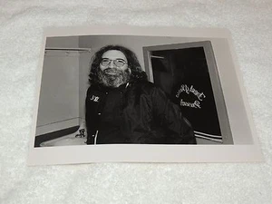 Jerry Garcia - 8 x 10 Impresión Fotográfica Original - Imagen entre Escenarios - ¡Genial y Rara! - Imagen 1 de 4