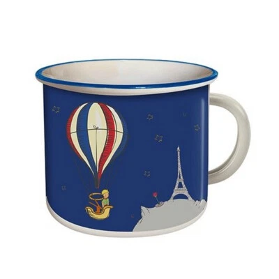 Tasse mug Kiub en porcelaine (Le Petit Prince en montgolfière)