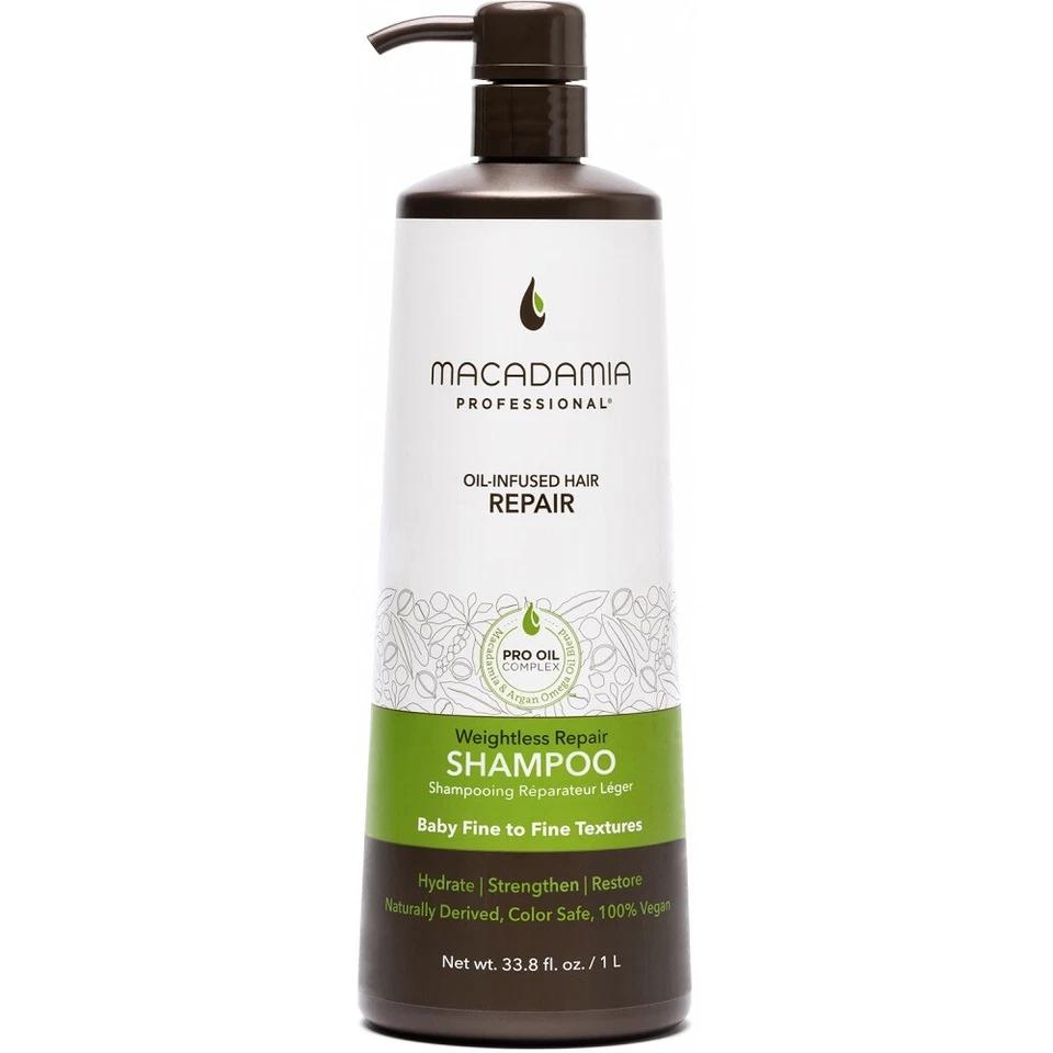 Macadamia Weightless Repair Shampoo 1000ml (€41.90/1L) - Image 1 of 1