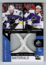 2018-19 SP Game Used '17 All Star Game Materials Net Cord Nathan MacKinnon/