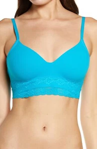 Natori TROPIC BLUE Bliss Perfection Contour Soft Bra, US 32D, UK 32D - Picture 1 of 4
