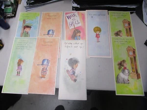Fran Mar Moppets Greeting Cards 9 Count - Picture 1 of 6