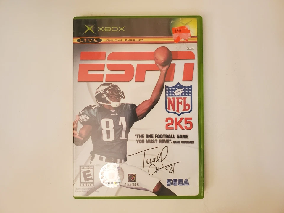 ESPN NFL 2K5 (Xbox) CASE ONLY - Image 1 of 2