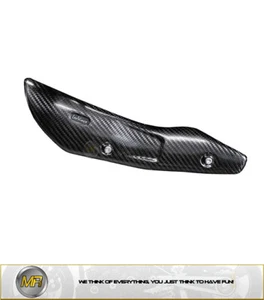 KAWASAKI Z 900 2017 2018 2019 2020 2021 2022 2023 CARBON FIBER HEAT SHIELD - Picture 1 of 1