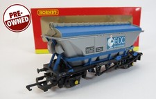 OO Gauge Hornby R6106 2 Axle Chin Clay Hopper Wagon CDA ECC