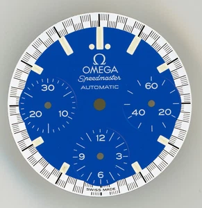 Omega SpeedMaster Blue dial NOS Genuine - Picture 1 of 2