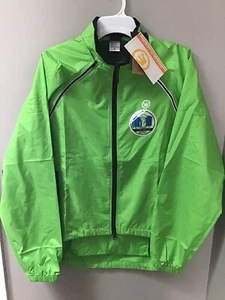 CANARI Men's Flash Transition Cycling Bike Jacket to Vest Sz M Ecto Green NWT E2 - Picture 1 of 11