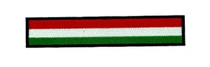 BANDIERA ungheria ungherese TOPPA TOPPE PATCH RICAMATA backpack RACING MOTO - Bild 1 von 1