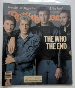 Rolling Stone Magazine #382 Nov. 11th, 1982 The Who, Pre-Owned - Picture 1 of 2