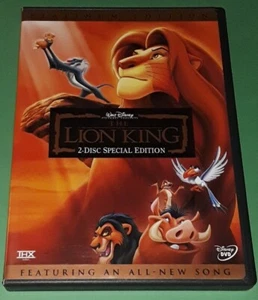 THE LION KING DVD - 2003 DISNEY Classic 2-Disc Set Platinum Animation Drama 1994 - Picture 1 of 1