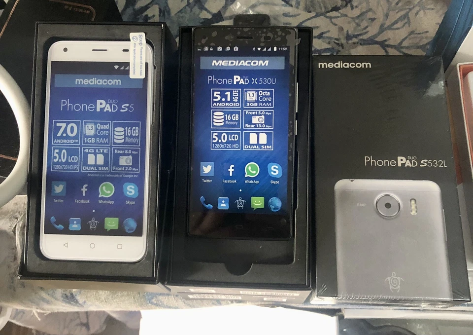 Mediacom M-PPAS532L PhonePad, Dual SIM, 1 - Immagine 1 di 4