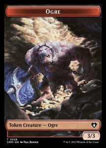 Ogre (3/3) MTG Commander Masters Token NM x4 - Magic Card - Picture 1 of 1