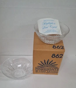 Princess House Highlights / 16oz / Set of 2 Bowls / #862 / Vintage - Picture 1 of 7