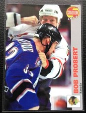 BOB PROBERT, NHL FIGHTER, STADION WORLD STARS, RARE SP