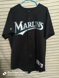 Vintage Majestic Florida Marlins Button Jersey Miguel Cabrera MLB sz XL - Picture 1 of 9