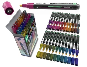 Acrylic Paint Markers Paint Pens Special Colors Set For Rock Painting, Canvas... - Picture 1 of 9
