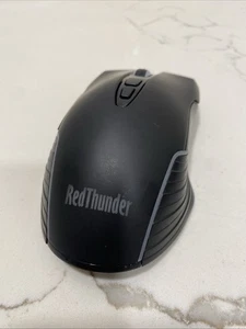 RedThunder Mouse da Gioco Wireless M10 Ricaricabile Nero con Ricevitore - Foto 1 di 4