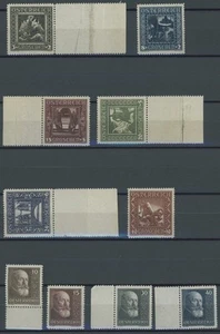 ÖSTERREICH 1926/8, Nibelungensage und 10 Jahre Republik, 2 postfrische - Picture 1 of 1
