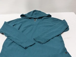 Gaiam DAMEN GRÖSSE XS Asana Fleece leichter Hoodie GRÜN Kapuzenpullover - Bild 1 von 2