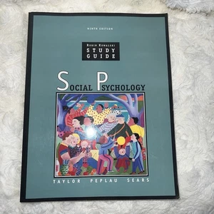 THE SOCIAL PSYCHOLOGY  STUDY GUIDE By Robin M. Kowalski, Ninth Edition, UCLA - Bild 1 von 11