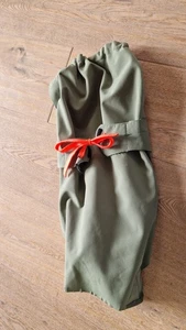 Handmade Hundemantel speziell für Dackel grün Softshell Dackelmantel Gr. 47 - Bild 1 von 4