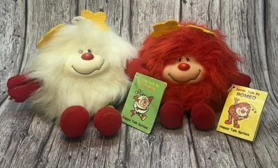 1983 Hallmark Taco Bell Rainbow Brite TWINK and ROMEO Sprites Squeaky 6" Plush - Image 1 of 3