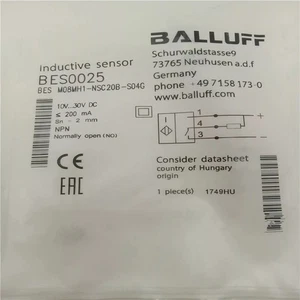 1 Stück für Balluff BES M08MH1-NSC20B-S04G Näherungsschalter Sensor kostenloser Versand - Bild 1 von 2