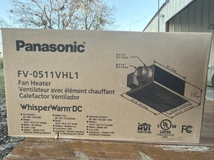 Panasonic FV-0511VHL1 WhisperWarm DC Bad Abluftventilator mit Heizung - Weiß - Bild 1 von 4