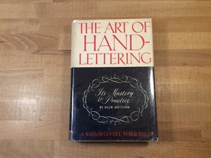 Die Kunst des Handletterings, Es ist Meisterschaft & Praxis, Wotzkow, 1952 HC 1. Auflage - Bild 1 von 17