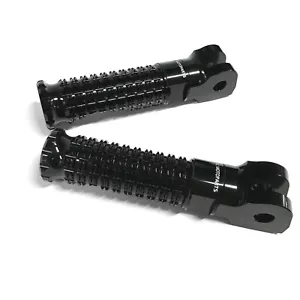 For Honda CB1000R 08-18 19 20 21 22 23 24 CNC SHADOW Rider Front Foot Pegs Black - Picture 1 of 6