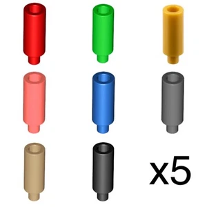 LEGO NEW Minifigure, Utensil Candle - Pick Your Colors - Item No. 37762 - QTY 5 - Picture 1 of 4