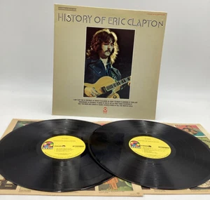 the history of ERIC CLAPTON (72’ ATCO U.S 2x VINYL LP) NM-(monarch Pr Pressing) - Picture 1 of 14