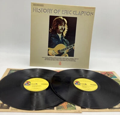 the history of ERIC CLAPTON (72’ ATCO U.S 2x VINYL LP) NM-(monarch Pr Pressing) - Image 1 of 4