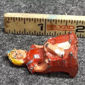 Cast Lead Child In Rocking Chair,  Made In USA (SC030423-10) - Picture 1 of 6