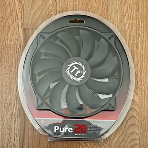 Thermaltake Pure 20 Computer Case Fan 200mm Black - NEW - Picture 1 of 3