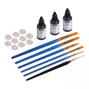 3 Stück Schwarz Farben 3D Malset für 3D Modelle - Bild 1 von 6