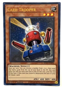 YuGiOh! - Card Trooper HAC1-EN016 1st Edition - Duel Terminal Ultra Rare - Picture 1 of 1