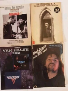Leiber & Stoller, Jim Croce, Van Halen 1&2 Bob Seger Klavier Gesang Gitarre Bücher  - Bild 1 von 18