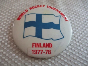Vintage 1969 Detroit Red Wings Pin Pinback Button NHL - Picture 1 of 2