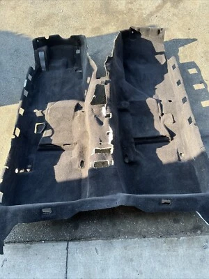 Infiniti G37 2008 a 2013 cupé interior original alfombra interior principal negra Foto 1 de 4