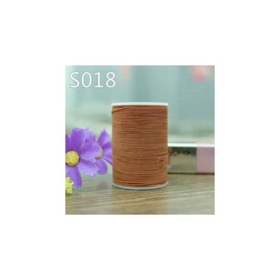 Professional 3 Strands Waxed Lined Thread 0.55mm 114M hand sewing leathercraft - Image 1 of 4