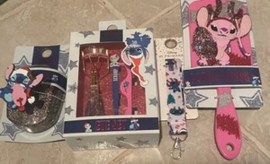 Disney Lilo & Stitch Christmas Lot -3 piece Eye Set, Scalp Massager And More - Picture 1 of 7