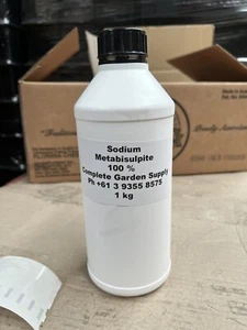 Metabisulfito de sodio redox 100 % 1 kg recuperación de oro - Imagen 1 de 5