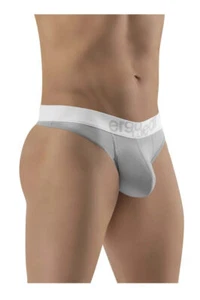 ErgoWear Hip Thong Silky Soft Microfiber Thongs in Mid Grey 1365 78 - Picture 1 of 7