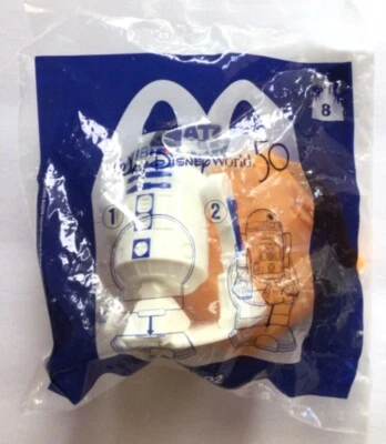 R2D2 McDonald’s 50th Anniversary Happy Meal Toy #8 Star Wars - New Sealed - Image 1 of 2